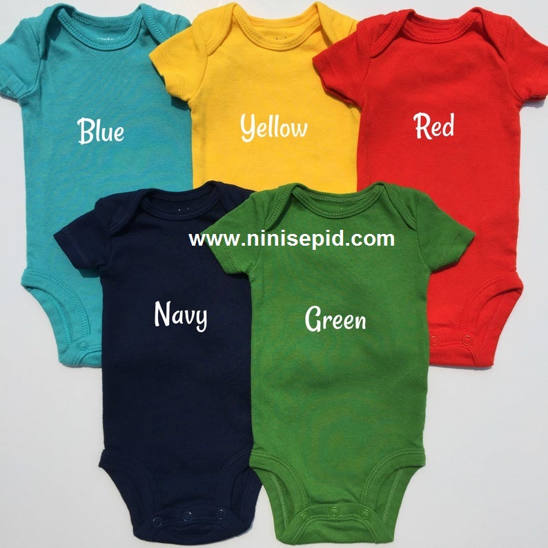 انتخاب رنگ برای لباس کودک