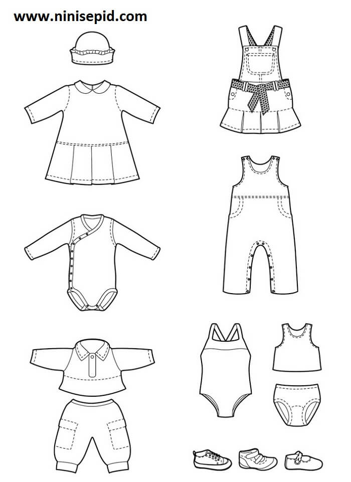 طراحی لباس بچه