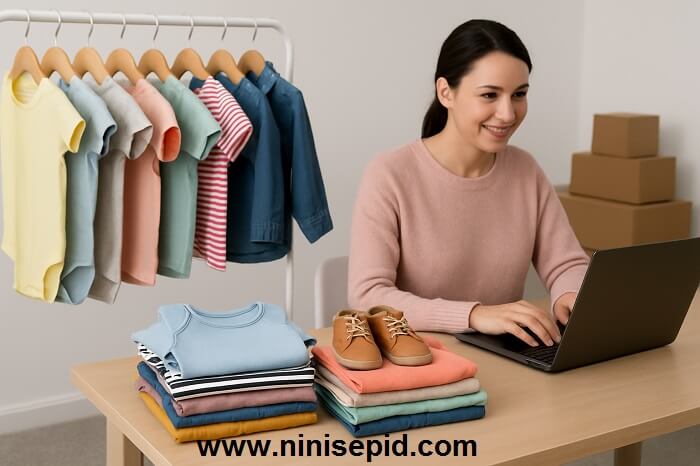 فروش لباس بچه در منزل